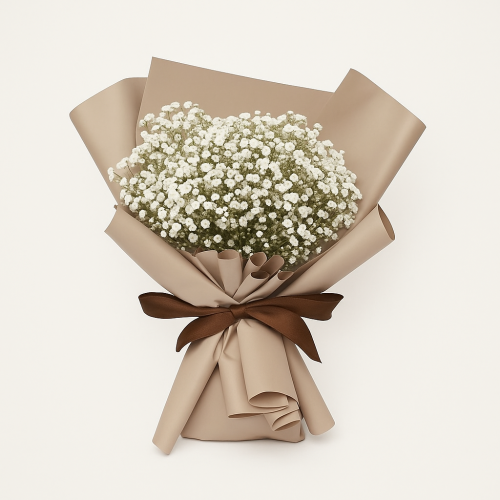❄️ Buket Baby’s Breath (Gypsophila) – Simbol Cinta Abadi & Kesederhanaan yang Memikat di 
